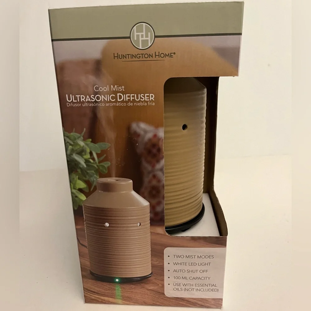HUNTINGTON HOME Cool Mist Ultrasonic Diffuser